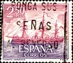 Spain 1964 Tribute To The Spanish Navy 2.50 PTA Red & Purple Edifil 1608. Subida por Mike-Bell